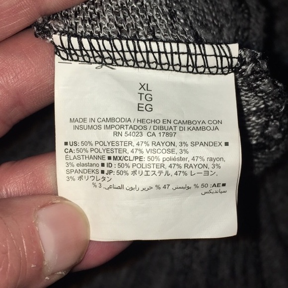 ✂️ OLD NAVY Oversized lightweight knit top / sweater XL-1X - Picture 6 of 6